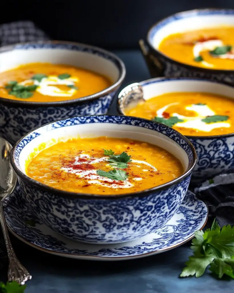 Red Lentil Carrot Soup
