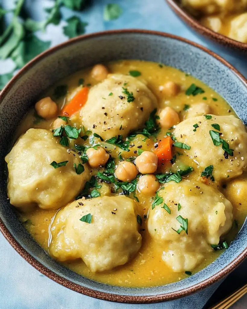Vegan Chicken and Dumplings