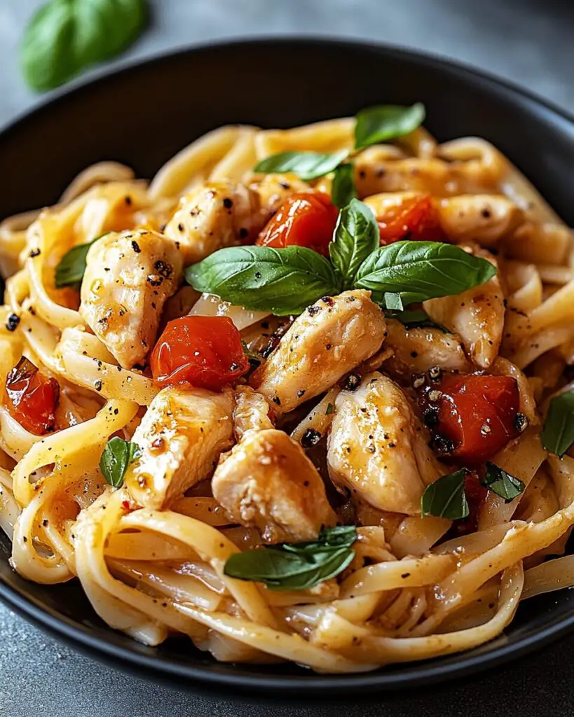 Honey Pepper Chicken Pasta