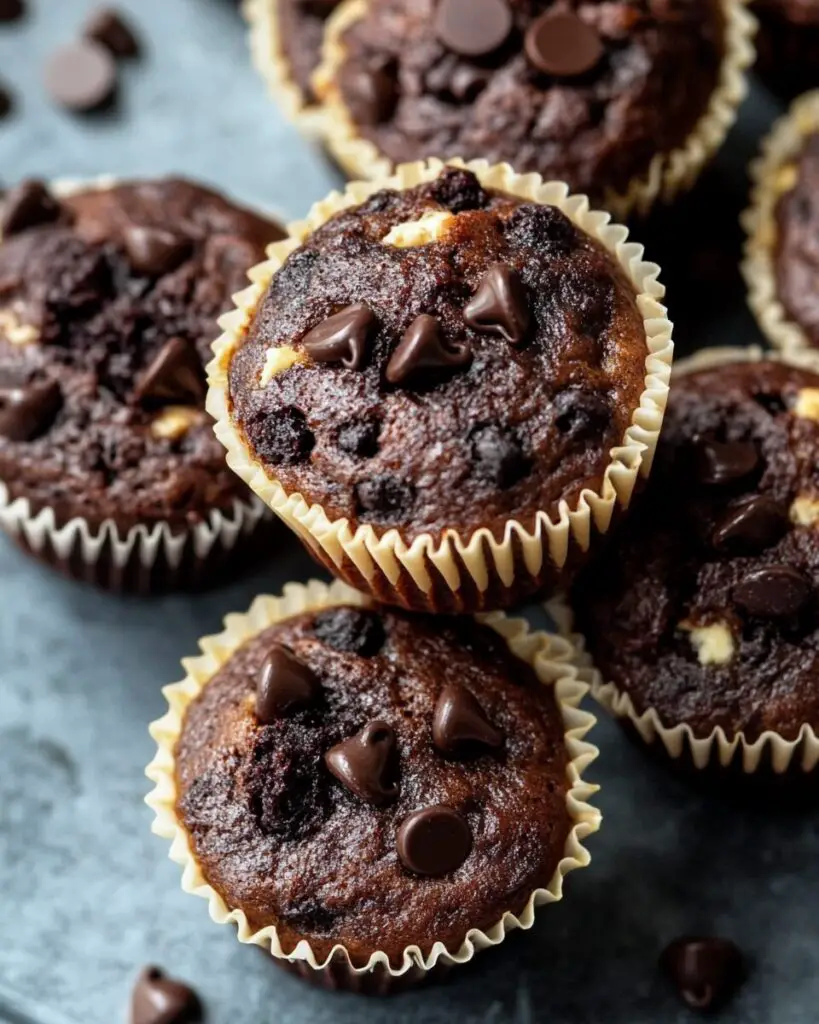 Chocolate Ricotta Muffins