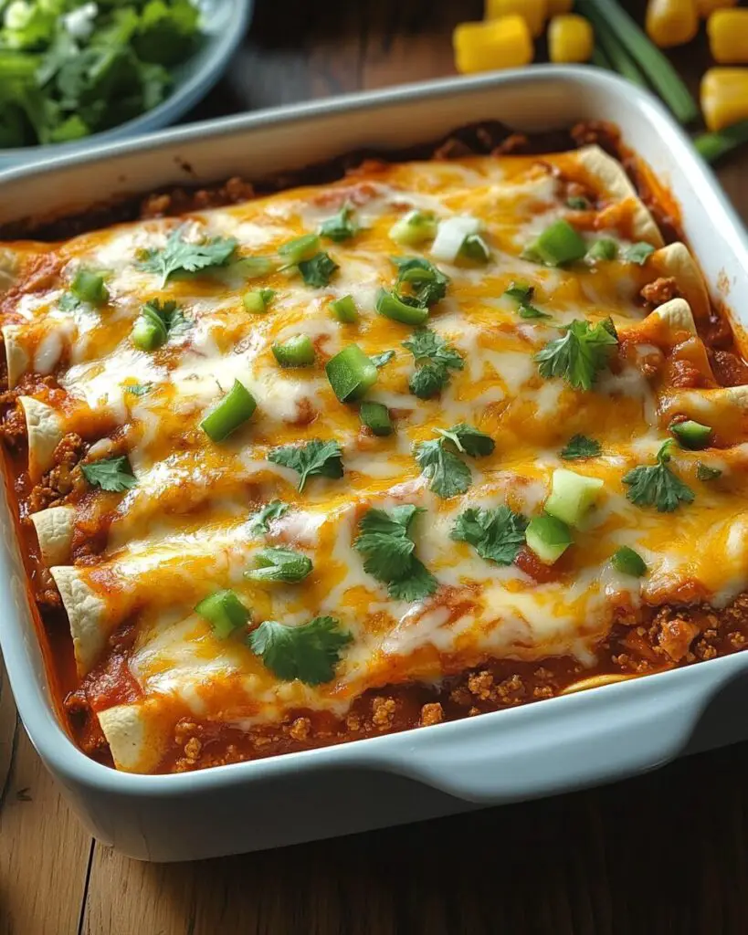 Ground Beef Enchiladas