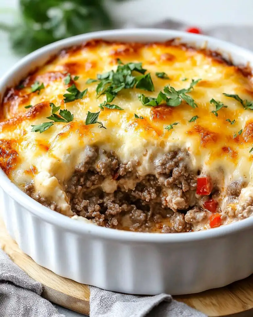 Philly Cheesesteak Casserole