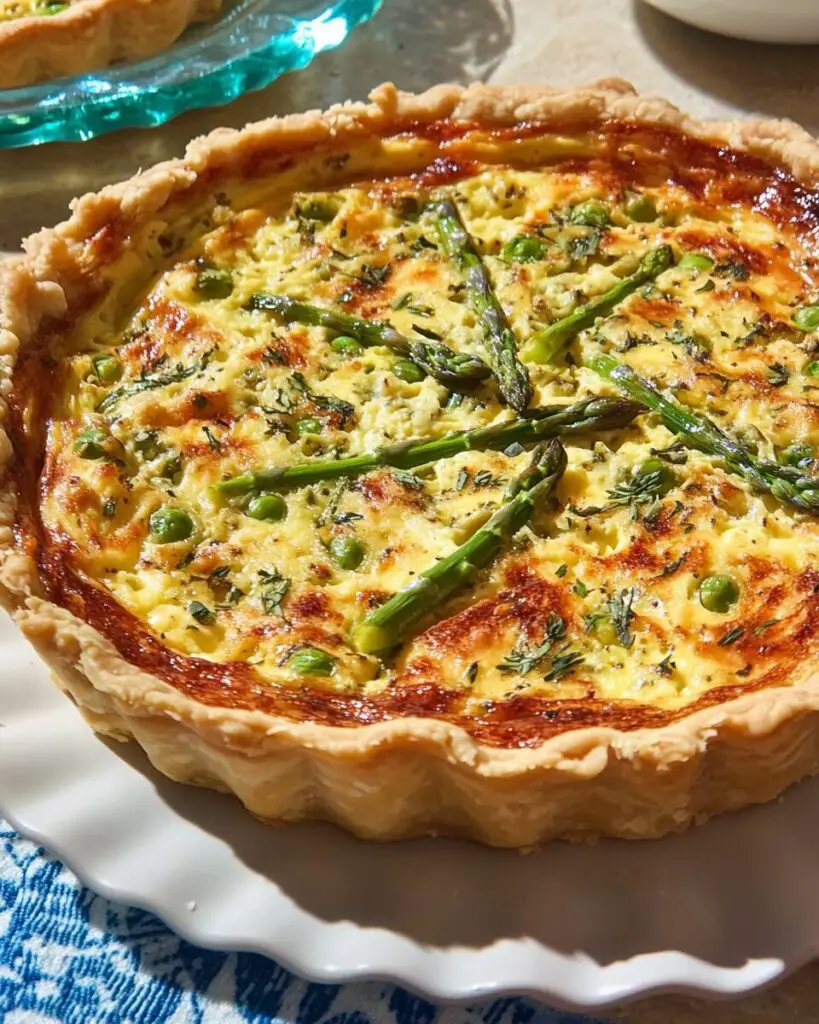 Asparagus Quiche
