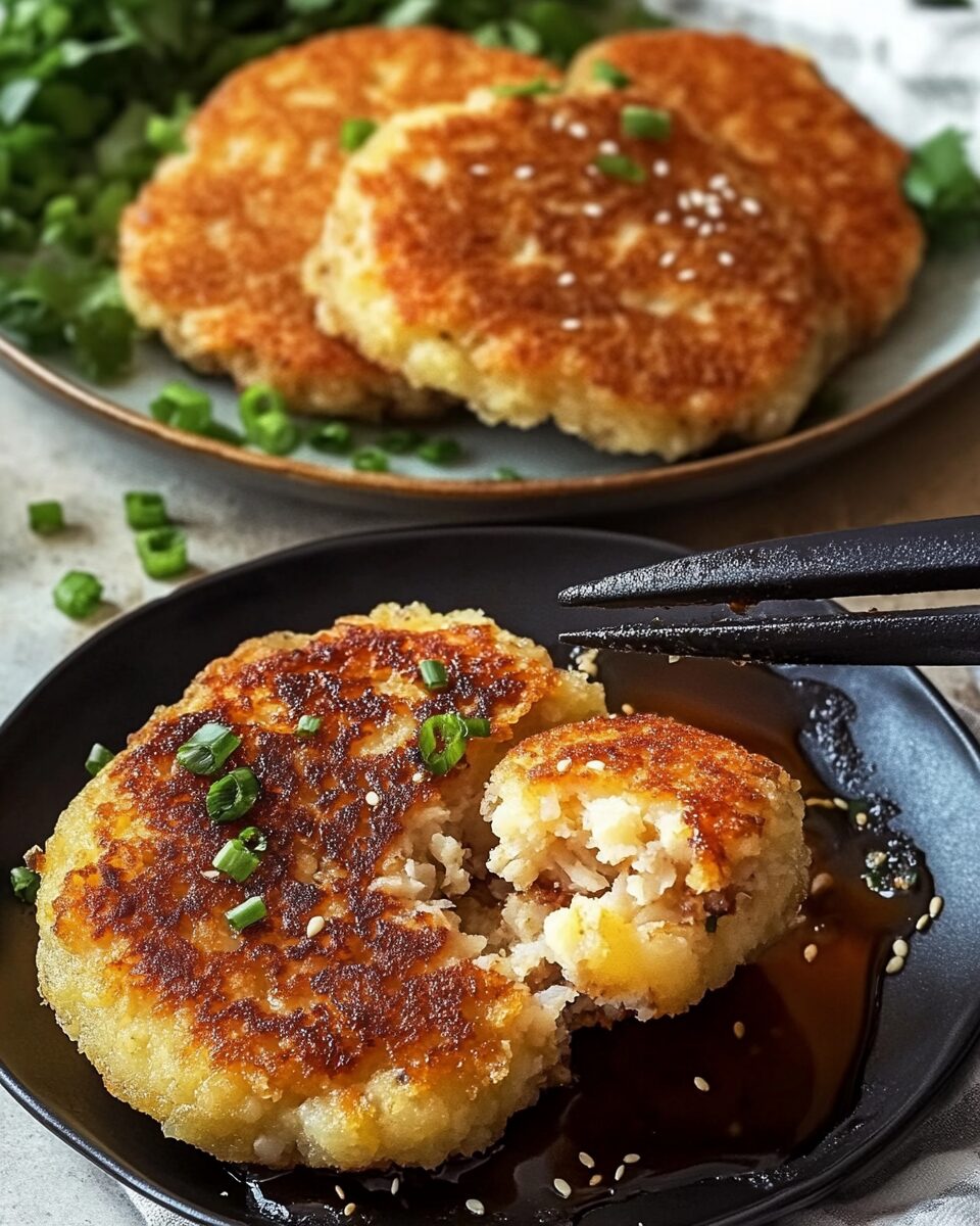Crispy Tuna and Potato Pancakes