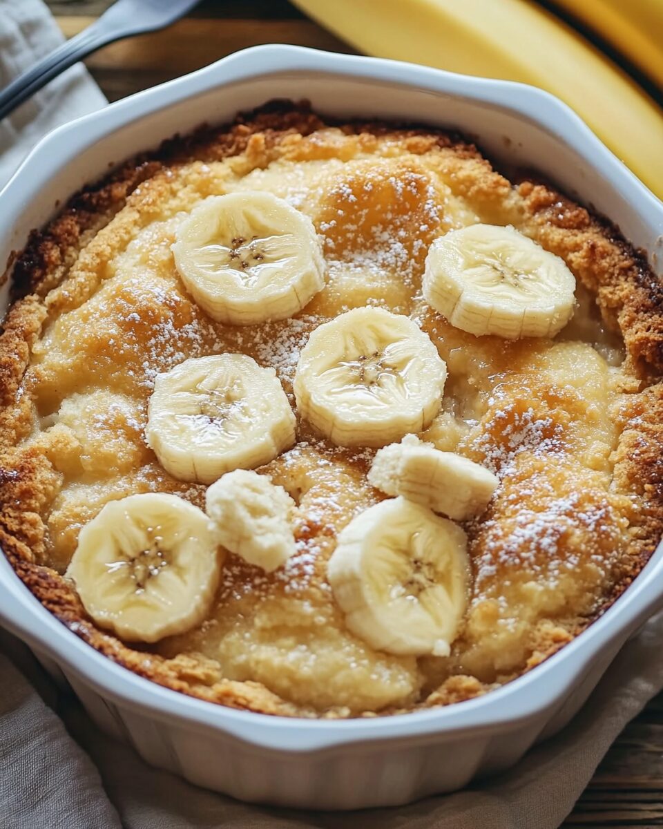 Southern Banana Cobbler