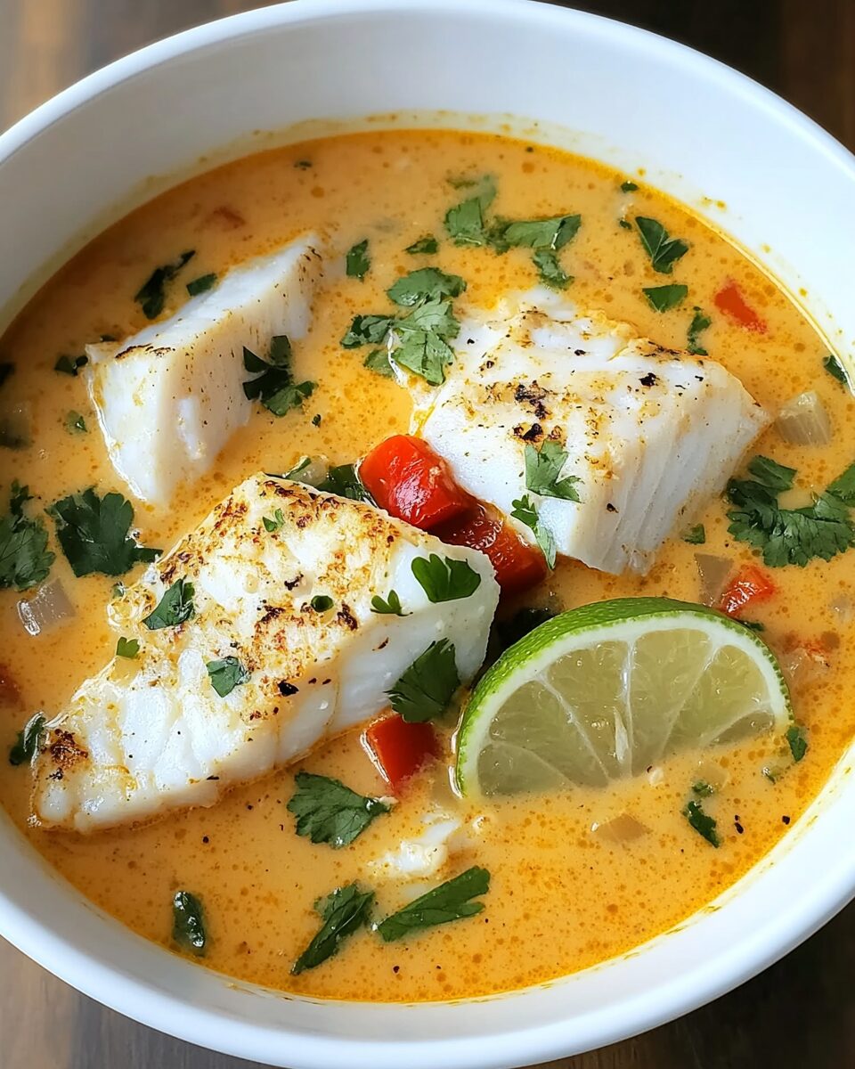 Coconut Lime Fish Soup