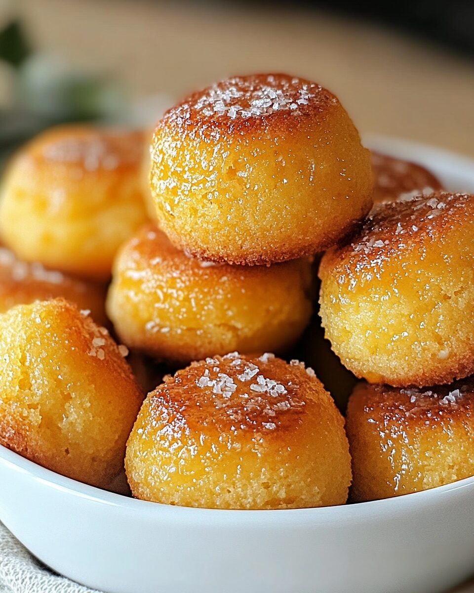 Southern-Style Honey Butter Cornbread Poppers