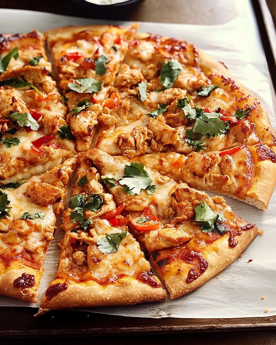 Butter Chicken Pizza