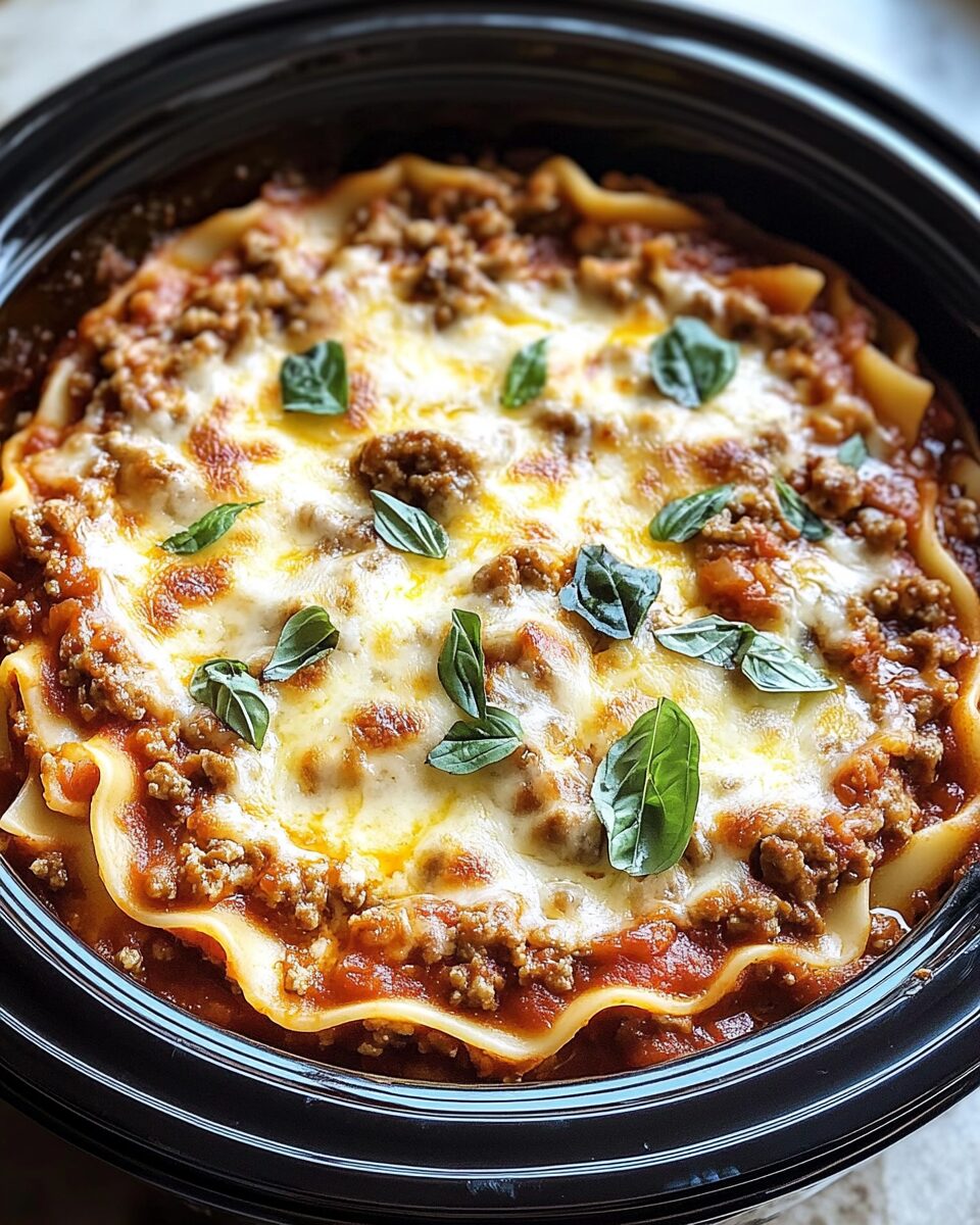 Crockpot Lasagna