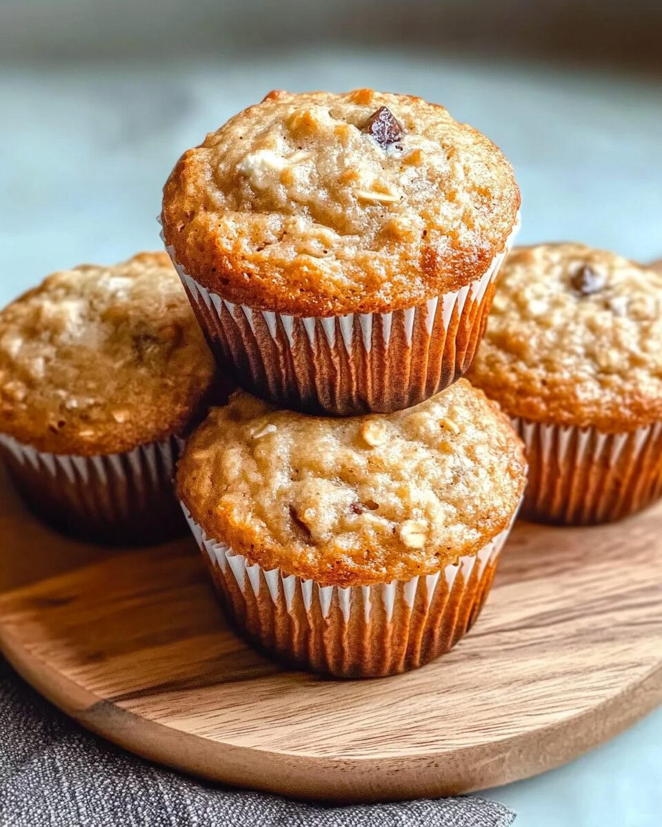 Cottage Cheese Oatmeal Muffins