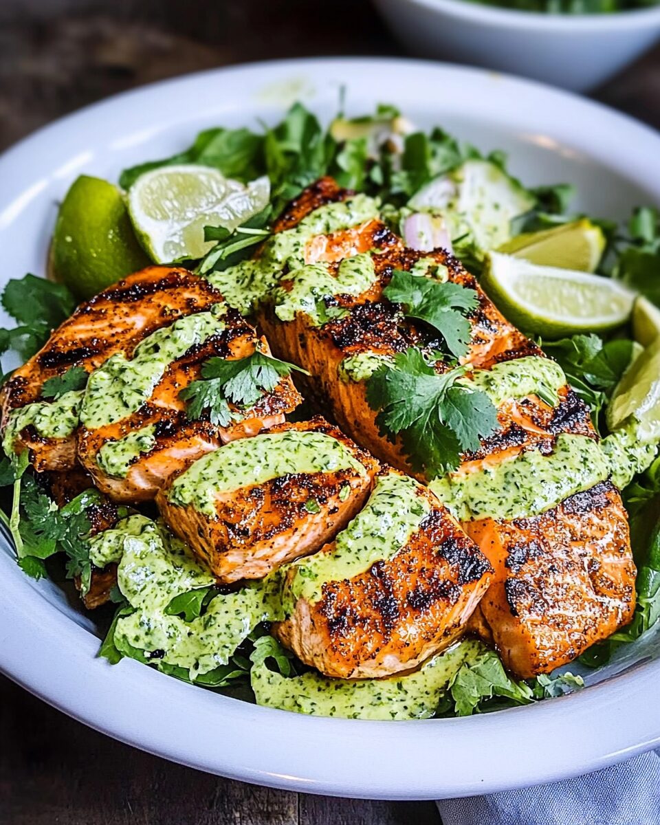 Grilled Salmon Salad