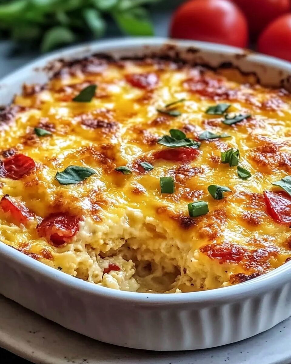 Cheesy Keto Breakfast Casserole