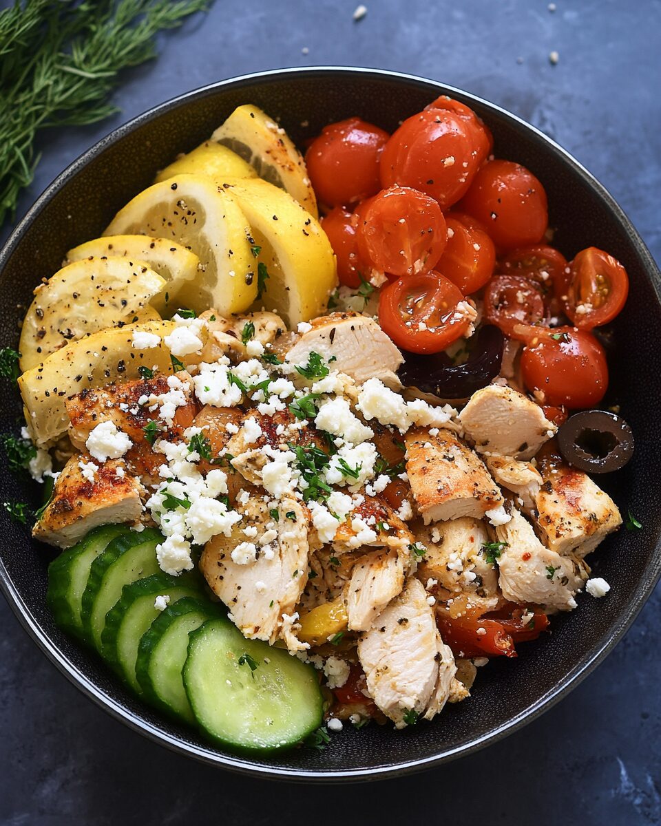 Greek Slow Cooker Chicken