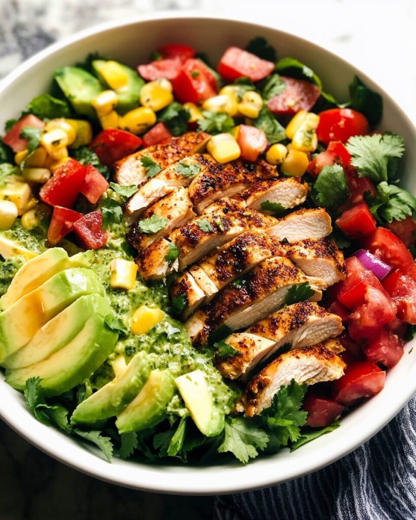 Chipotle Chicken Cobb Salad