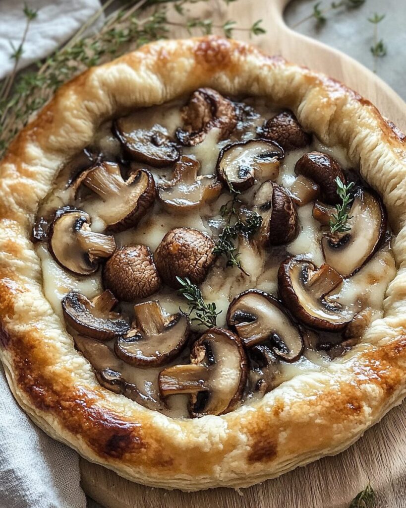 Savory Mushroom Galette