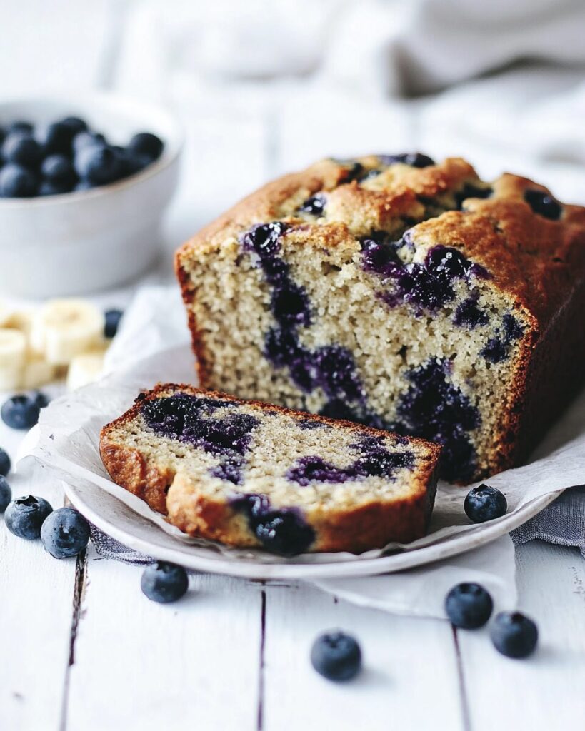 Blueberry Banana Bread