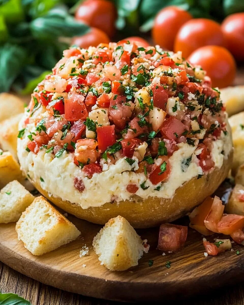 Bruschetta Cheese Ball