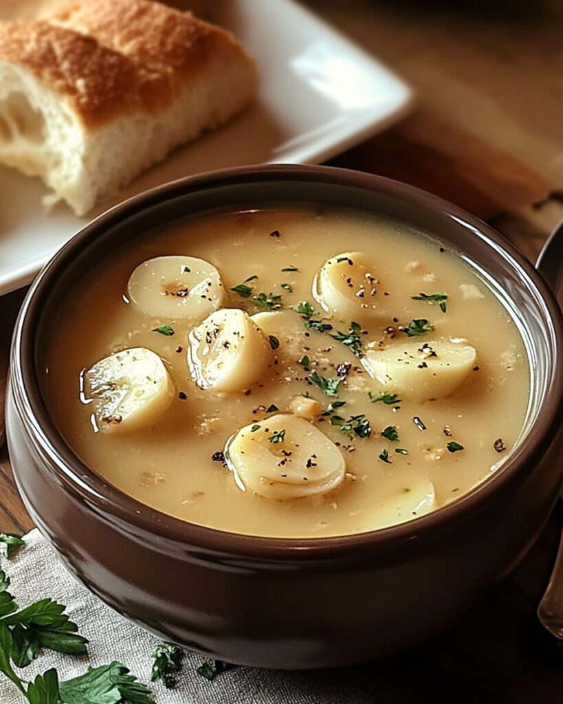 Country French Garlic Soup