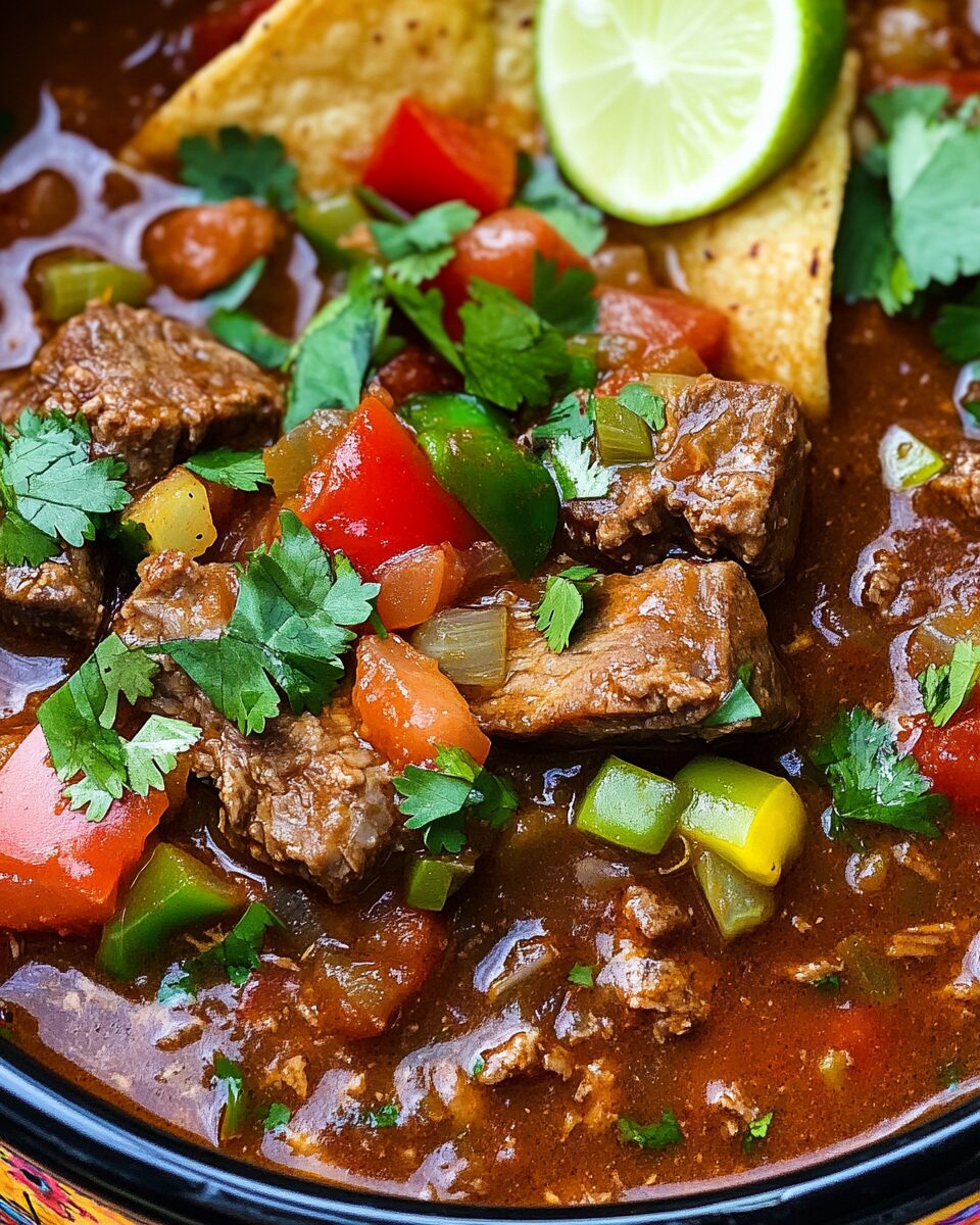 Slow Cooker Carne Guisada