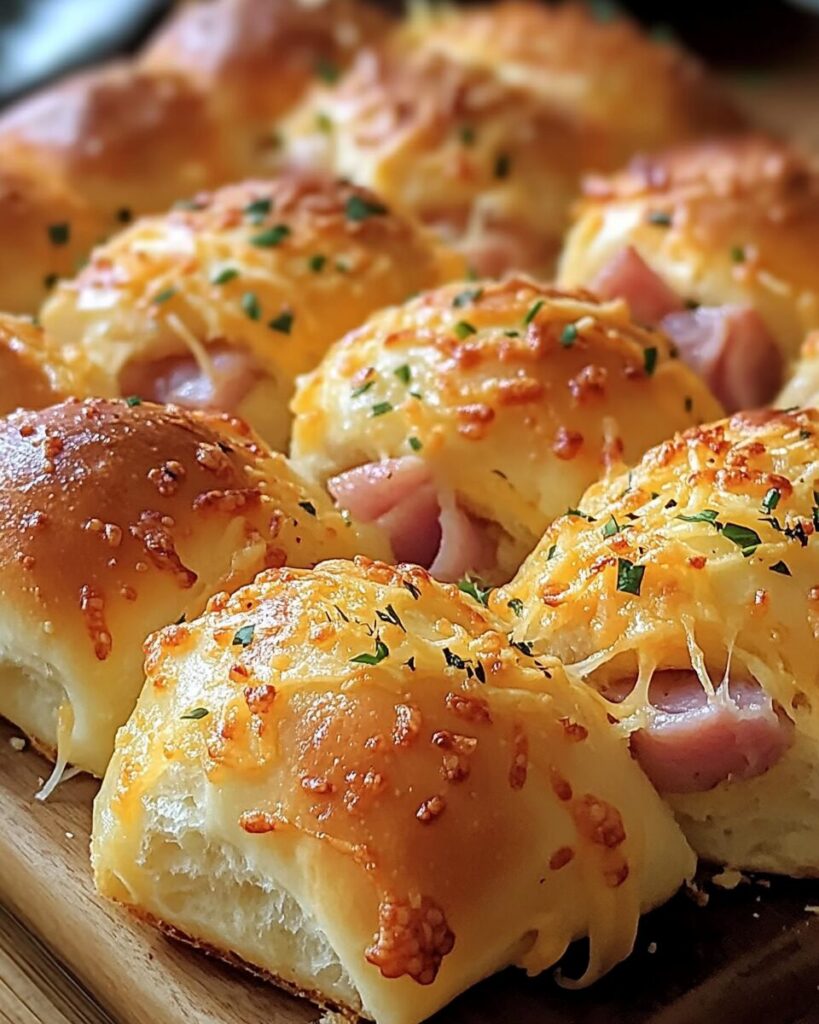 Ham and Cheese Rolls