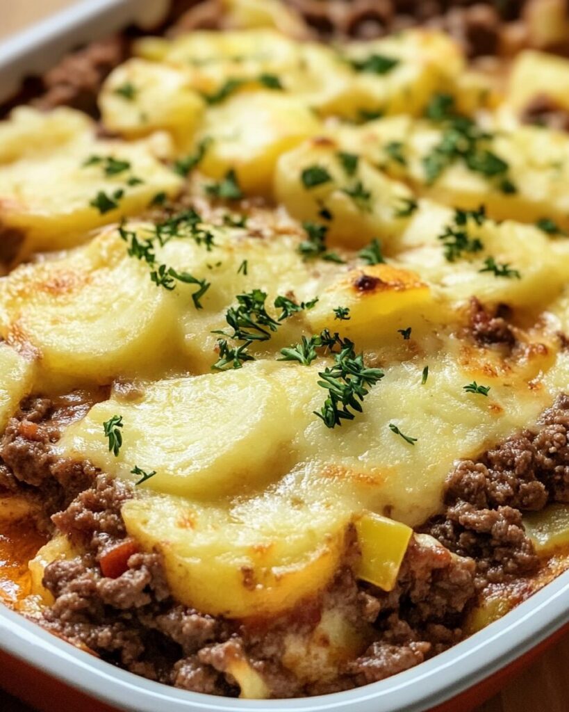 Hobo Casserole with Ground Beef