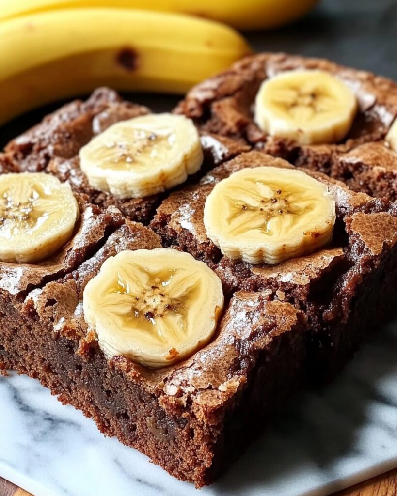 Banana Bread Brownies