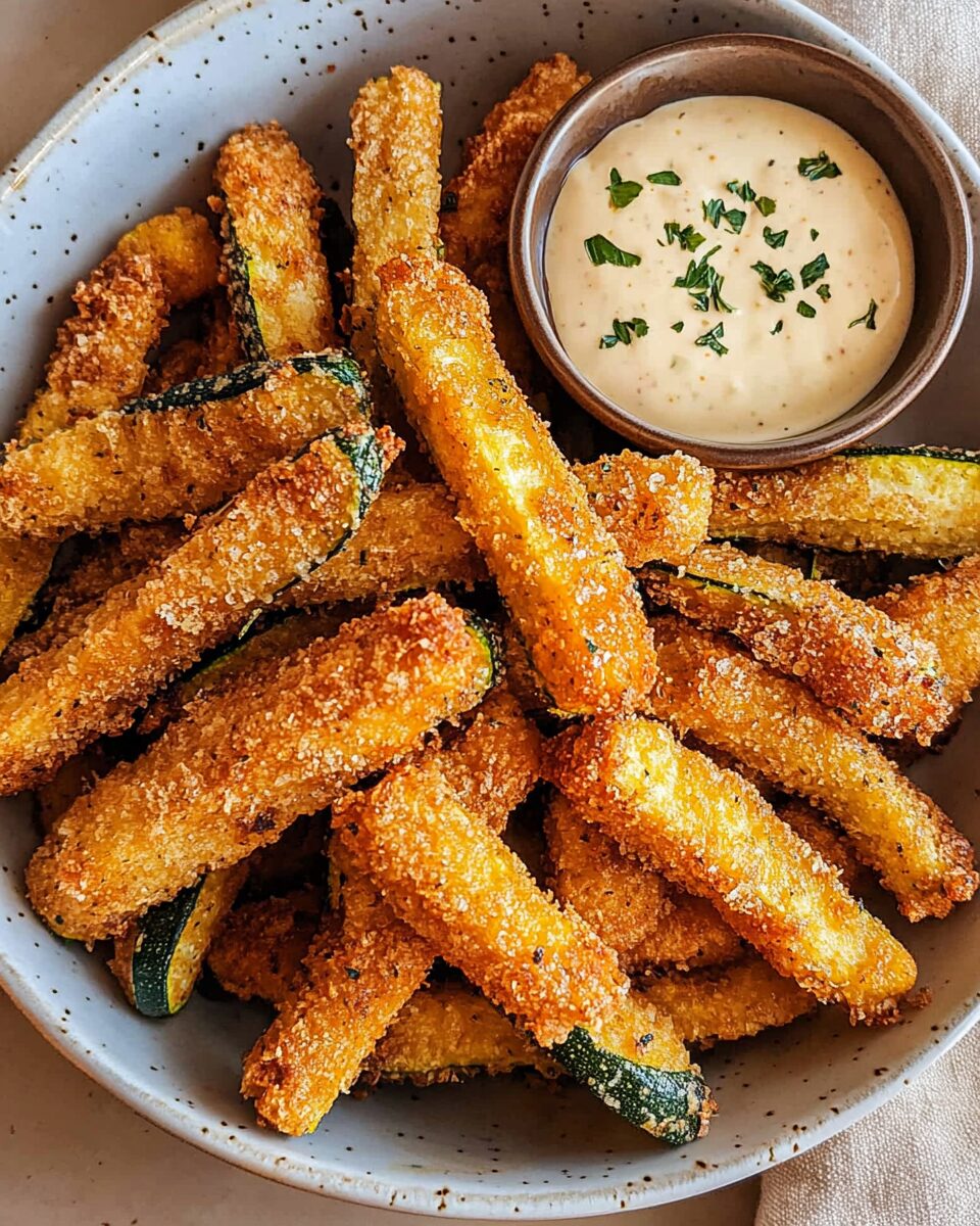 Air Fryer Zucchini Fries