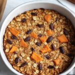 Carrot Cake Baked Oatmeal