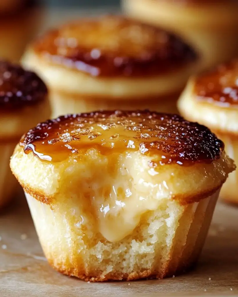 Crème Brûlée Cupcakes