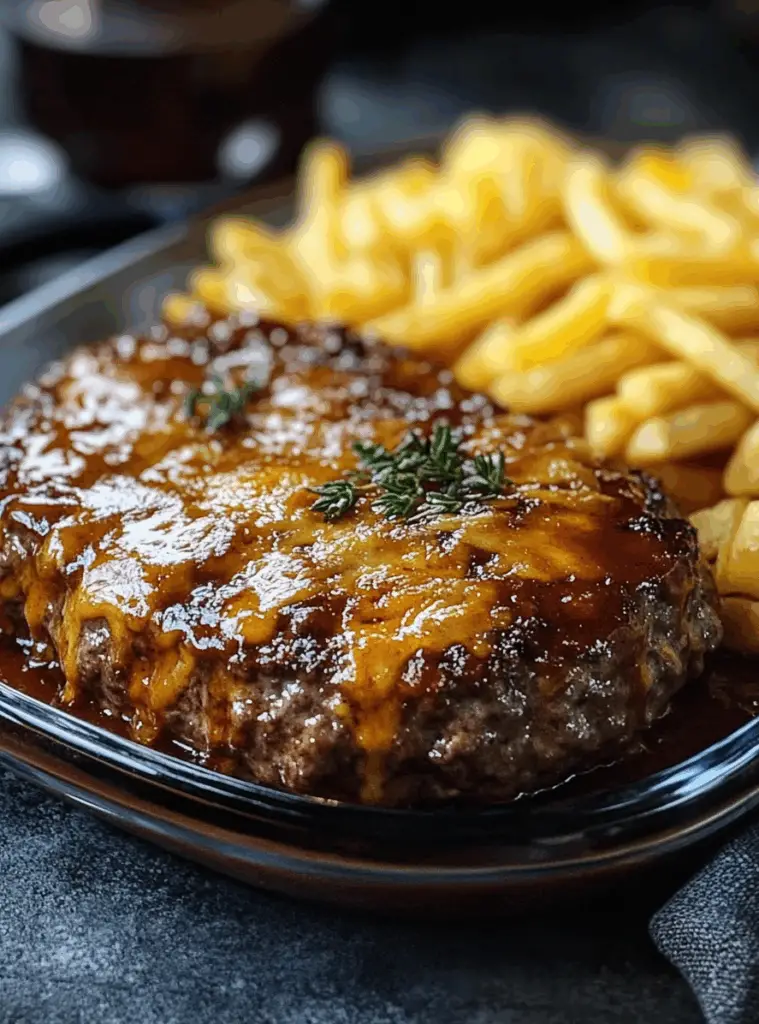 Baked Hamburger Steak