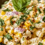 Creamy Street Corn Pasta Salad