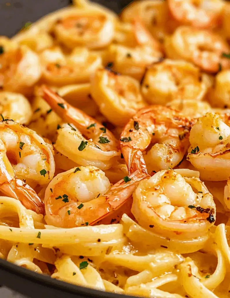 Garlic Butter Shrimp Pasta