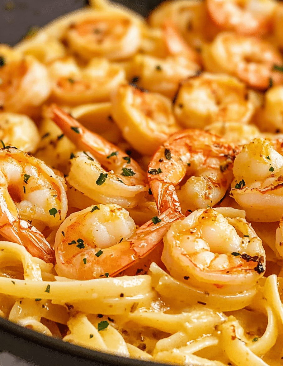 Garlic Butter Shrimp Pasta