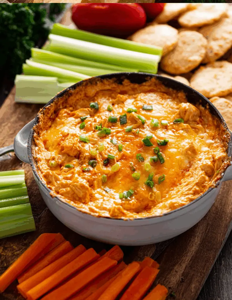 Healthy Buffalo Chicken Dip
