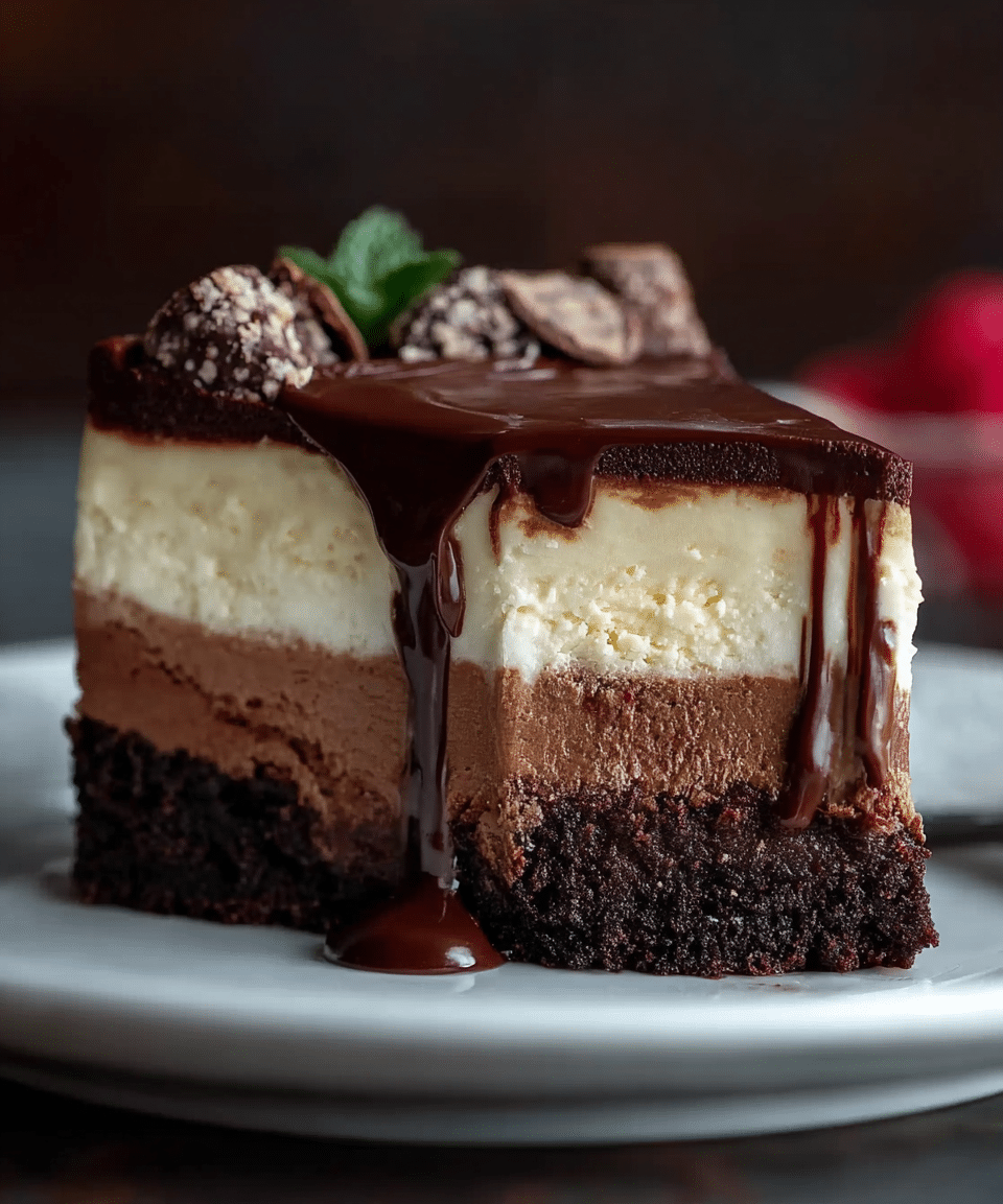 Brownie Bottom Cheesecake