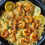 Lemon Garlic Butter Shrimp Pasta