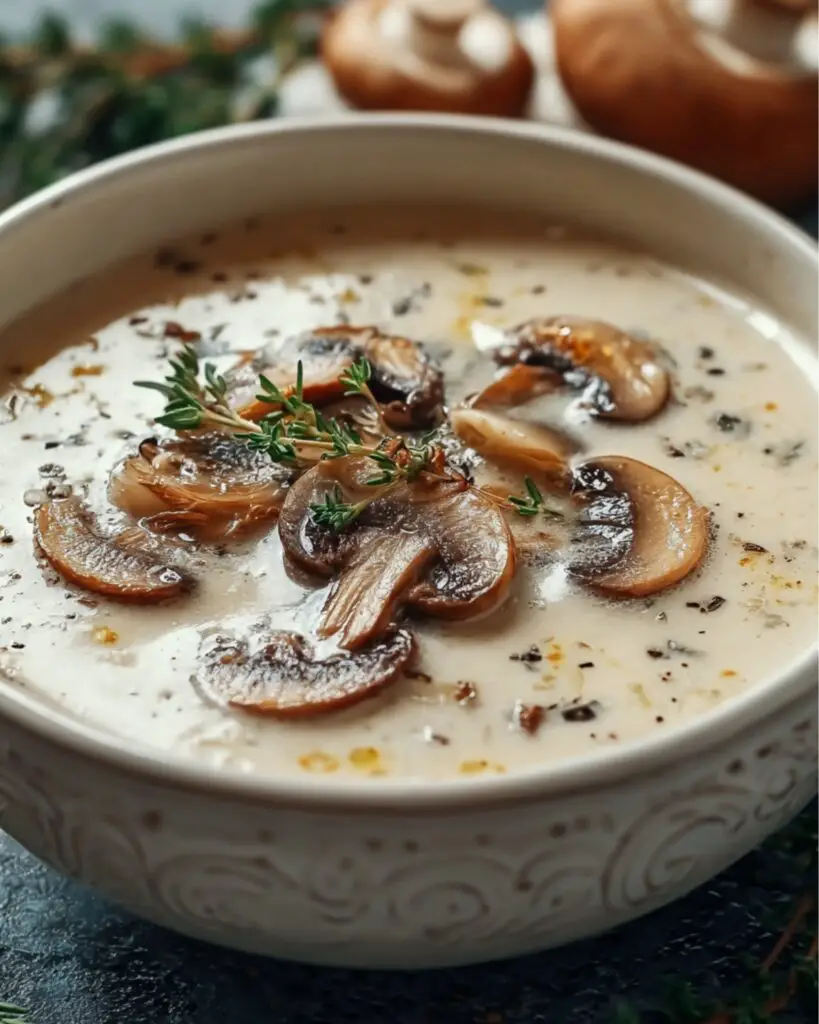 Creamy Mushroom Soup