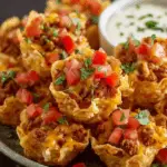 Zesty Taco Ranch Biscuit Cups