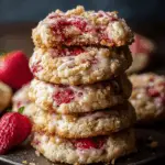 Strawberry Crunch Cheesecake Cookies