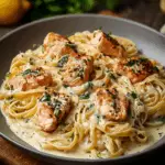 Creamy Garlic Butter Salmon Pasta – Comfort Food at Its Finest