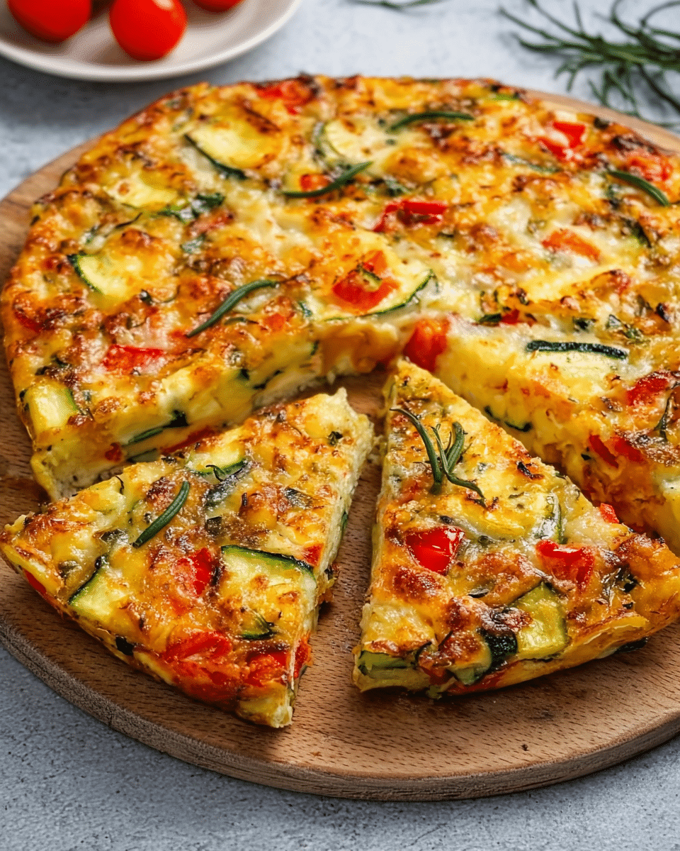 Zucchini and Vegetable Frittata