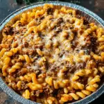 Cheesy Sloppy Cheeseburger Pasta