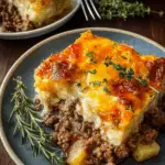 Easy 5-Ingredient Hamburger & Potato Casserole