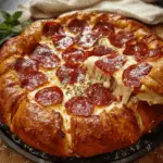 Stuffed Crust Pepperoni Pizza – The Ultimate Homemade Comfort Food