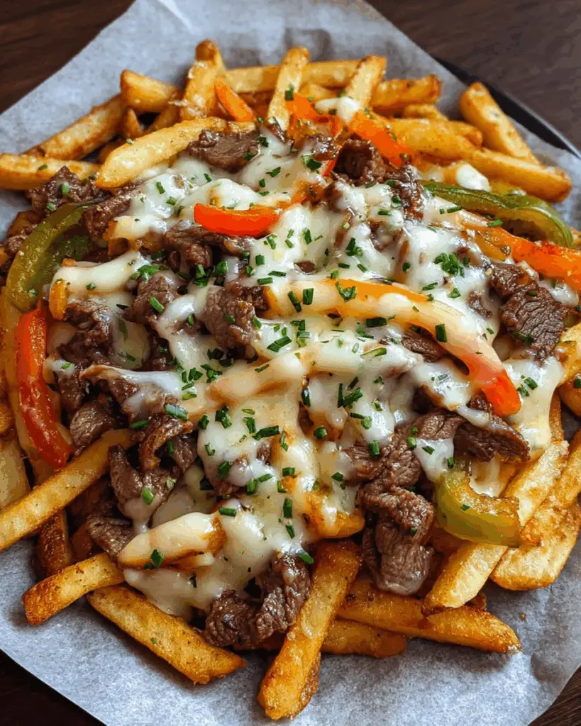 Philly Steak Cheese Fries
