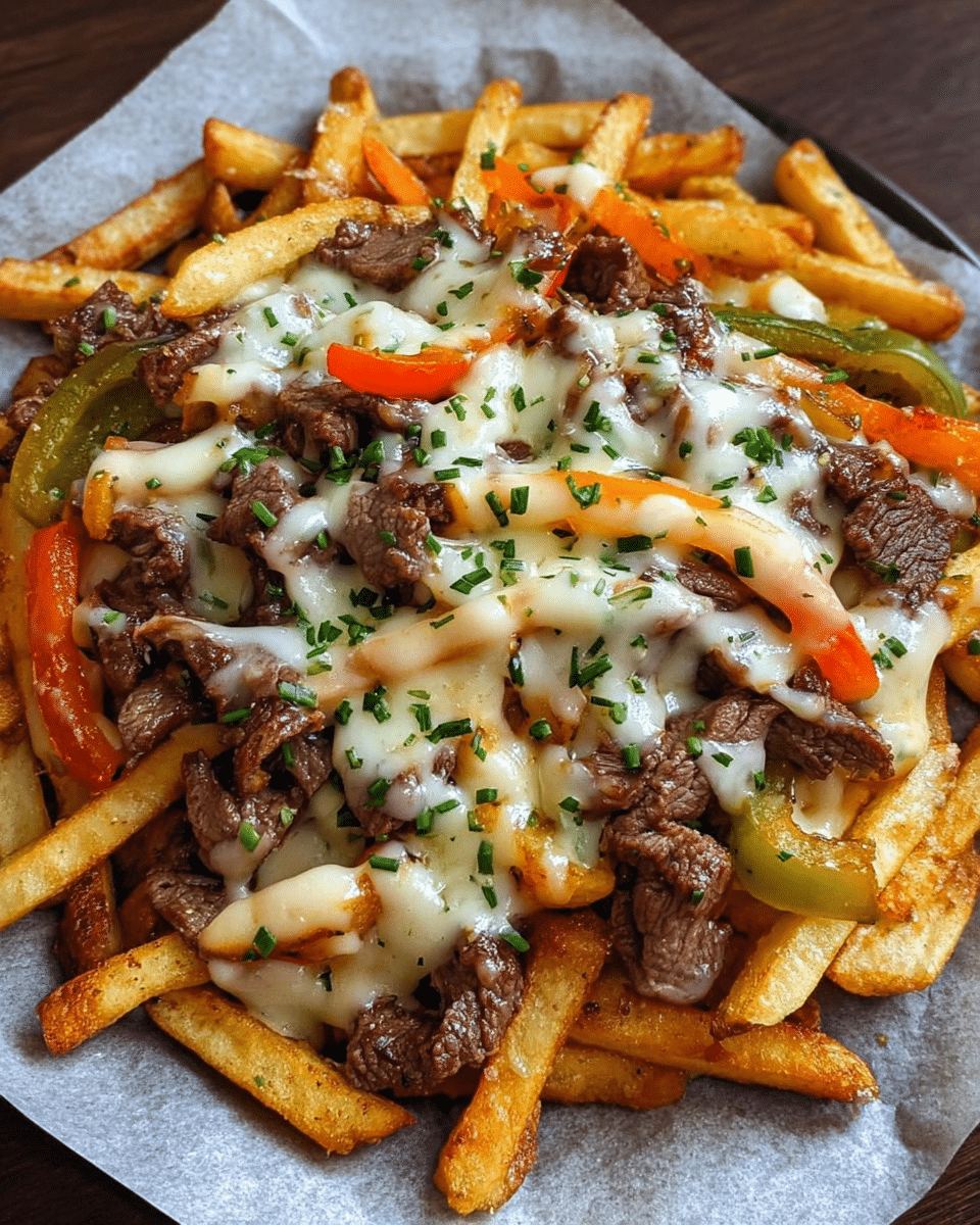 Philly Steak Cheese Fries