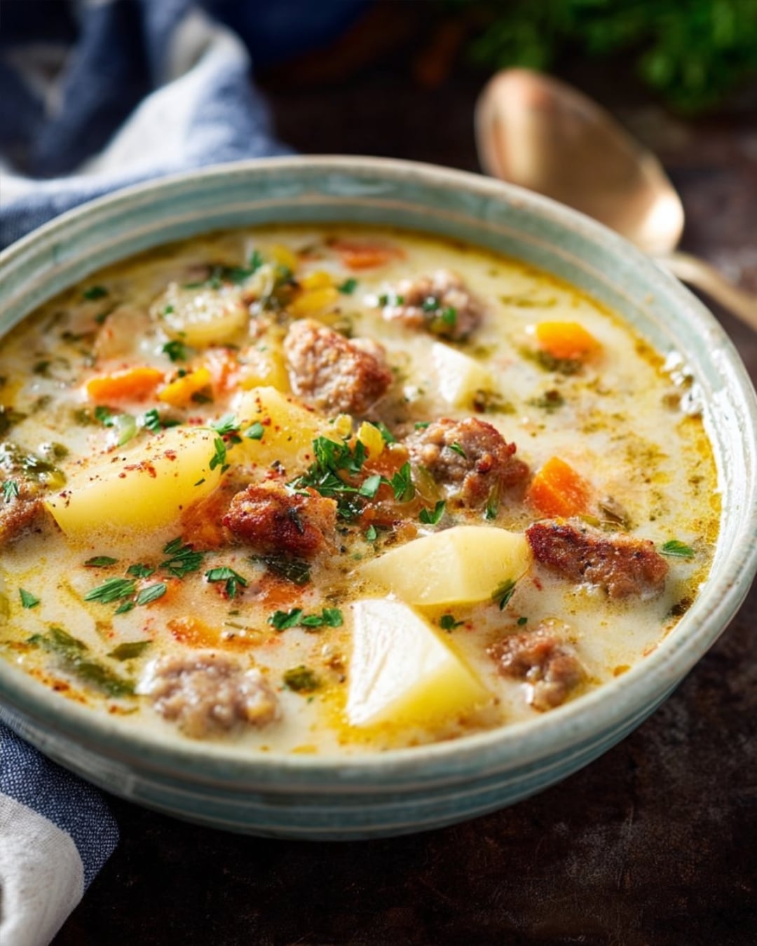 Hearty Sausage Potato Soup – Easy Comfort Food Dinner