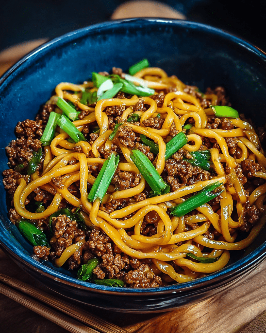 Easy Mongolian Noodles with Ground Beef – 20-Minute Dinner
