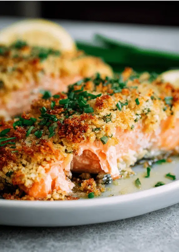 Panko-Crusted Salmon – A Crispy, Flavorful Delight