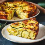 Zucchini and Vegetable Cheese Bake
